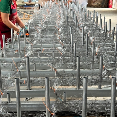 High Zinc Galvanized Tank Track Wrapping Net Putanka Border Defense Tank Obstacle Net Anti Tank Barrier Wire Mesh