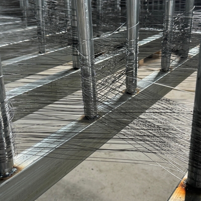 High Zinc Galvanized Tank Track Wrapping Net Putanka Border Defense Tank Obstacle Net Anti Tank Barrier Wire Mesh