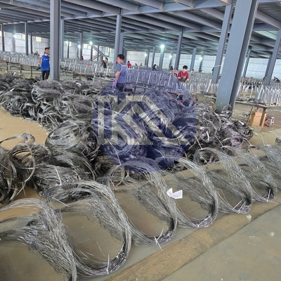 Anti Tank Wire For Effective Border Obstruction Control Barely Noticeable Obstacle 5х10х1.4m