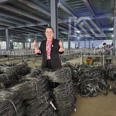 Inconspicuous Obstacle Fence Security Barrier MZP Tangle 10x5x1.4 Wire Mesh Barrier Anti Tank Wire In Garland Woven Into Rings