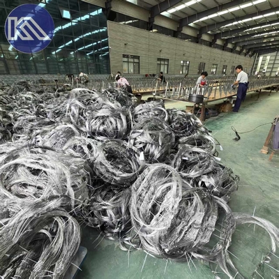 Steel Wire Low Visible Barrier Mesh For MZP Putanka Mesh Barrier Anti Tank Wire Mesh