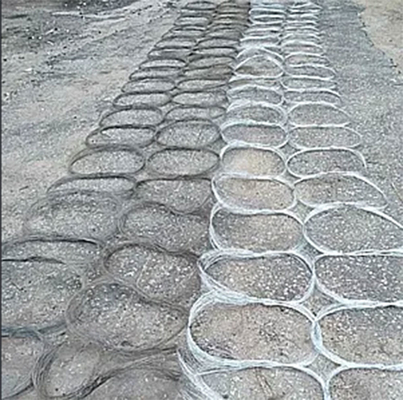 KN Inconspicuous Steel Wire Tank Barrier Fence Engineering Obstacles Anti-tank Wire Net