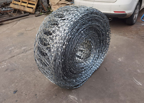 Razor Wires Barbed Wire 10M Wire Fencing Border Separation Gillnet Anti-Climbing