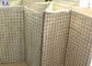 Heavy Duty Sand Filled Barriers Rock Filled Gabion Cages For Military