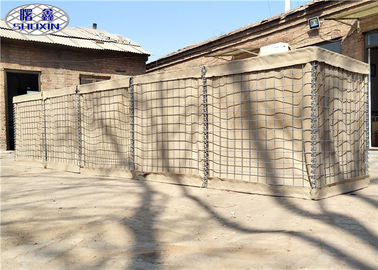 Geotextile Lined Military Defensive Barriers Bastions For Police Training Centre