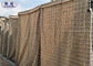 Geotextile Lined Sand Filled Barriers , Emergency Flood Control Barriers