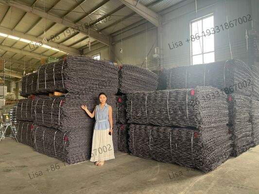 Factory Competitive Price 6*8cm Weave Gabion Boxes Galvanized Gabion Basket 2.2mm Gabion