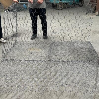 Woven Gabion Basket – Hexagonal Twisted Wire Mesh For Erosion Control, Flood Defence & Landscape Retaining Walls