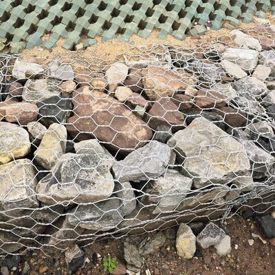 Galfan + PVC Coated Gabion Box for River Bank Retaining Wall Protection Fence