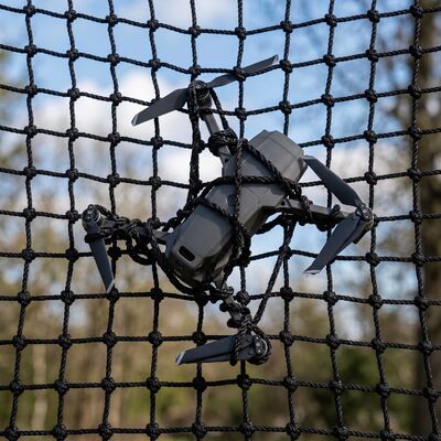 Heavy-Duty Polyethylene (PE) Drone & UAV Barrier Netting