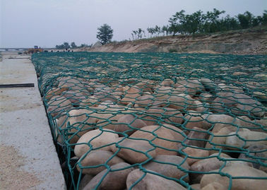 2m X 1m X 1m Easy To Install Gabion Box Wire Diameter 2.7mm