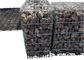 50 x 100mm Galvanized Welded Mesh Gabion / Welded Stone Cage Wall