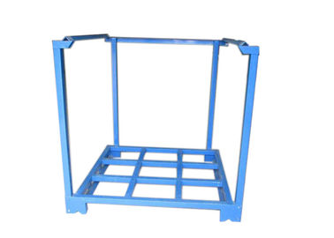 Galvanized Iron Stackable Pallet Storage Racks For Industrial ISO Standard