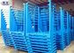 4 Layers Steel Stacking Racks Industrial Storage Racks Heavy Duty For Warehouse