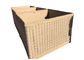 Heavy Duty Stackable Defensive Barriers SX 1 For Bunker Galvanized Feature