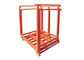 Used Metal Portable Nestainer Storage Racks Powder Coating Surface CE Approved