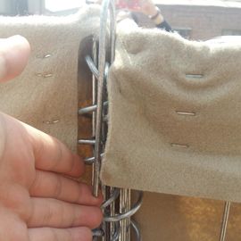 5mm Wire Defensive Barrier 20 Cells 1*1*1M 1*1*5M Flexibility Black Welded Mesh Shield Guardian