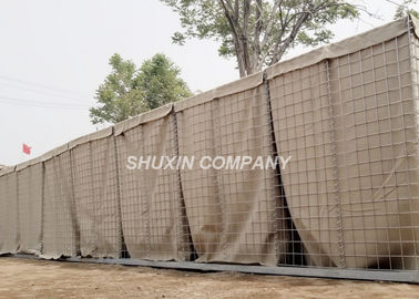 Steel Defensive 2x2 Geotextile Lined Military Barrier