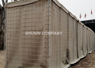 Steel Defensive 2x2 Geotextile Lined Military Barrier