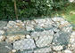 Hexagonal Rock Basket Retaining Wall , Hot Dipped Galvanized Gabion Wall Construction