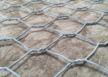 Corrosion Resistant Wire Mesh Gabion Basket High Zinc Coated 3.8mm