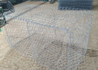 Hot Dipped Galvanized Woven Hexagonal Wire Mesh Gabion Basket 2.0-4.0mm Wire Guage