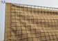Welded Wire Mesh Military Hesco Defensive Barriers With Geotextile Cloth