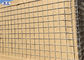 Mil 7 HDP Galvanized Sand Wall Military Hesco Barriers With 300 GSM UV Protection Geotextile