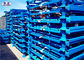 Heavy Duty Steel Stacking Racks Blue Metal 4 Layers For Crops Storage