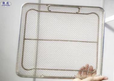 Sterilization Stainless Steel Mesh Basket Basket Medical Autoclave Tray