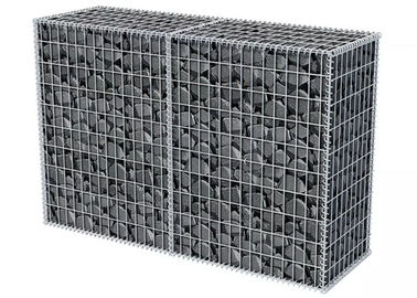 Welded Gabion Stone Walls , Decorative Gabion Wall CE Certification