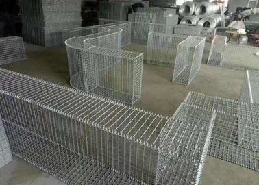 3mm Heavy Duty Galfan Cage Welded Mesh Gabions For Rock Retaining Wall