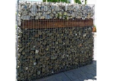 Hot Dipped Welded Gabion Stone Cages Gabion Retaining Wall For Garden Fence