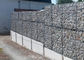Heavy Duty 100x50x30 Wire Welded Mesh Gabions , Wall Stone Welded Limestone Gabion