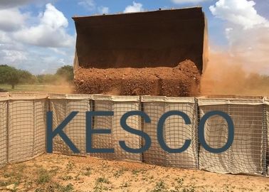 Mil 3 Military Barrier Hesco Bastion For Flood Control And Military Fortifications