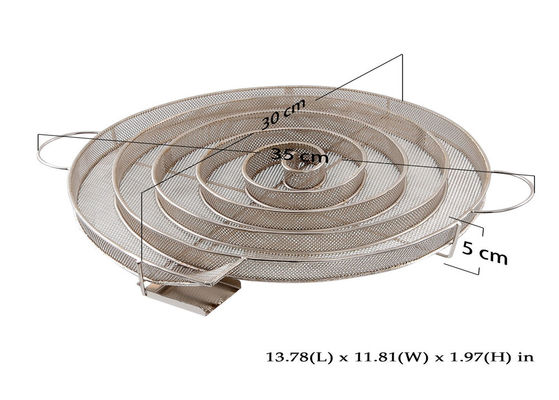 BBQ Grill 3.0mm Hole 0.1mm Thickness Cold Smoke Generator