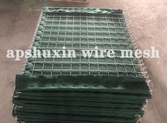 Galvanized Welded Mesh Gabion Military Barrier