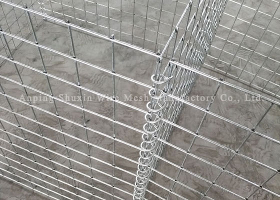 Geotextile Welded Galvanized Gabion Galfan Defensive Barrier