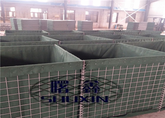 Gabion Military Blast Hesco Baskets Defense Wall Shelter Flood Erosion