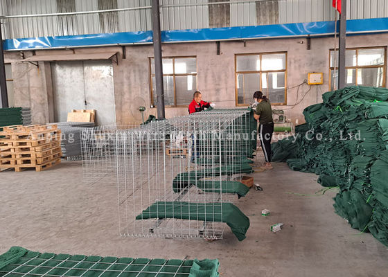 Defensive Type Welded Gabion Box SGS Military Barrier