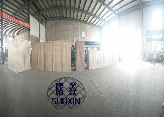 76.2×76.2mm Sand Filled Mil 3 Hesco Bastion Barrier System