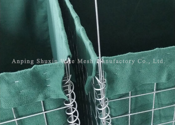 Military Protection Galvanized Wire Mesh Hesco Blast Walls Standard Size