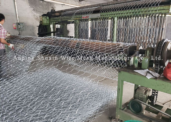 Three Twist Woven High Zinc Gabion Wall Cages