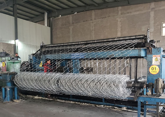 Hexagon Pvc Coated Stainless Steel Gabion Baskets For Preventing