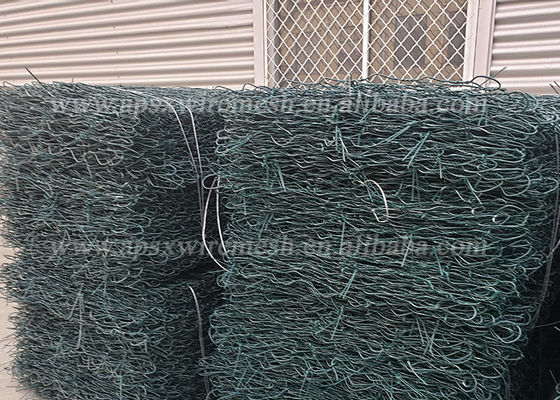 Heavily Galvanized River Bank Protection Filling Gabion Baskets