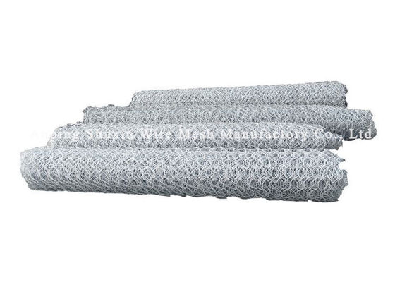 2*1*1m Iron Wire Mesh 4mm Hot Dip Galvanized Gabion Basket Hexagonal Hole