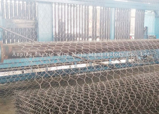 2*1*1m Iron Wire Mesh 4mm Hot Dip Galvanized Gabion Basket Hexagonal Hole