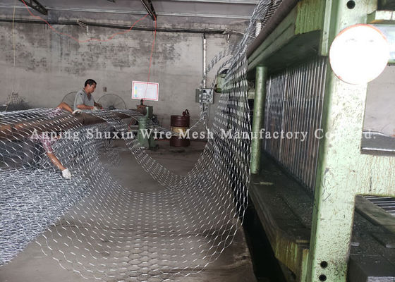 Retaining Galvanized Three Twisted Hexagonal Gabion Basket