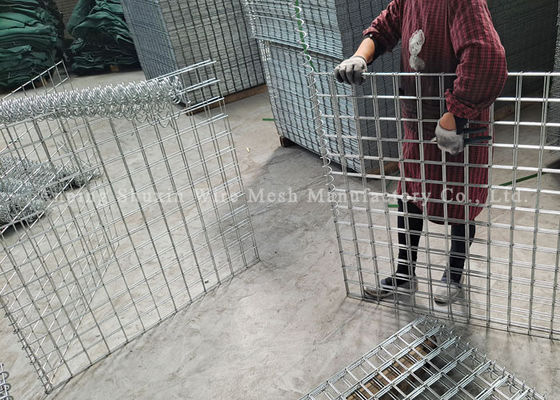 Heavy Galvanized Military Barrier Iron Wire Mesh Sand Filling Mil10