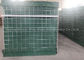 Anti Rust Wire Mesh Galvanized Military Barrier With Sand / Green Geotextile